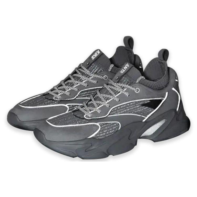 Anta Kiks X  Reflective Sports Retro Shock Absorption Non-Slip Wear-Resistant Breathable Supportive Mid-Top Sandals And Dad Shoes Men Footwear KATZ01