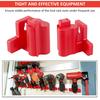 12/8/4Pcs Battery Mount Holder Compatible with M12 12V Wall Mount Plastic Electric Tool Battery Holder Power Tool Storage