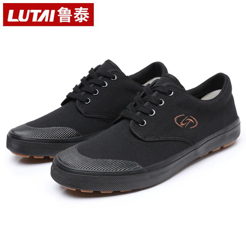 Jiefang shoes labor insurance shoes farmland shoes construction site shoes one pedal lazy shoes men's shoes training shoes work shoes