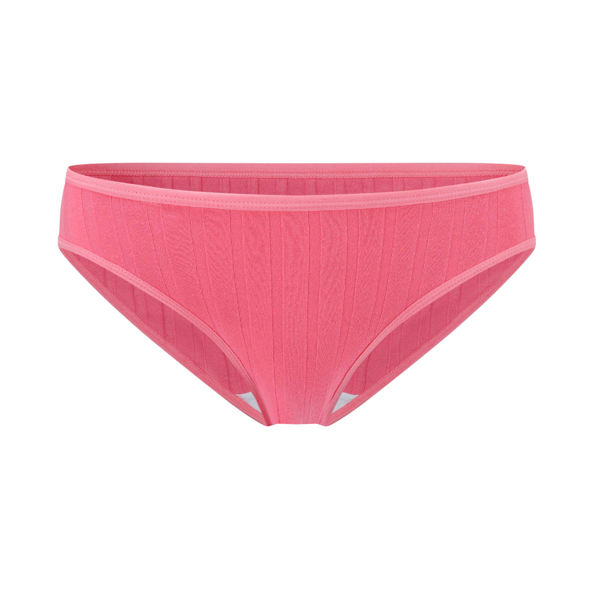 

Ladies Spring and Summer New Cotton Solid Color Thread Lift Hip Low Waist Briefs S кавун червоний колір