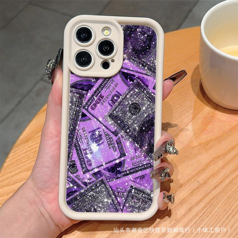 Flash Money Pattern for iPhone16Plus Apple 11/12/13/14/15Promax Phone Case
