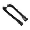 1 Pair Rear Bumper Bracket 5257647020 Shockproof Black Left and Right Bracket Set Replacement For Prius 2010 to 2015