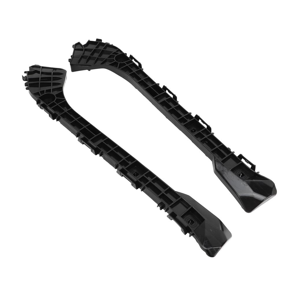 1 Pair Rear Bumper Bracket 5257647020 Shockproof Black Left and Right Bracket Set Replacement For Prius 2010 to 2015