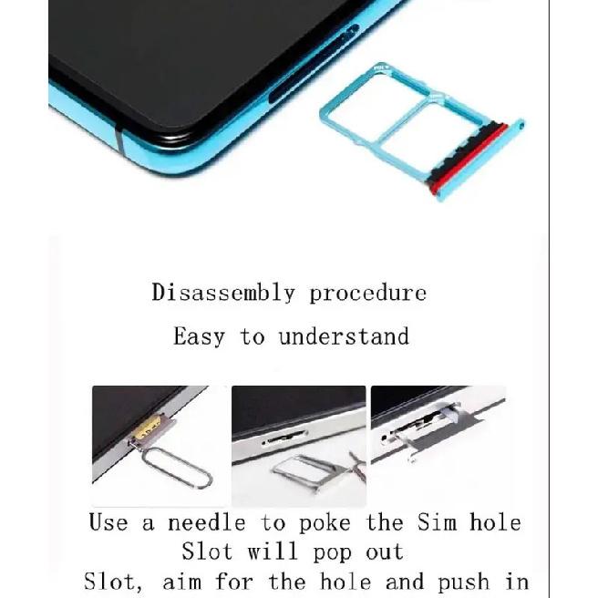 SIM Card Tray:Replacement for LG G6 US997 VS988 G600L H870 -Quality Perfect Fit Sim Card Holder Slot adapter and Micro SD Card