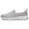 GO WALK Joy Low Top Walking Shoes Women's Gray (Unisex) Walking Shoes 15637 LGPK