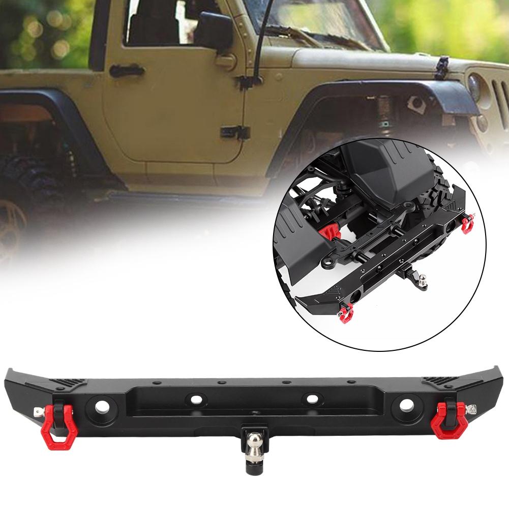 Metal Rear Bumper with D Rings Fit for Axial SCX10 III AXI03007 1/10 RC Car Model