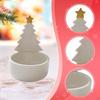 Weihnachts-Teelichthalter Kerzenbecher Klein Dekoratives Baumdesign für Tisch