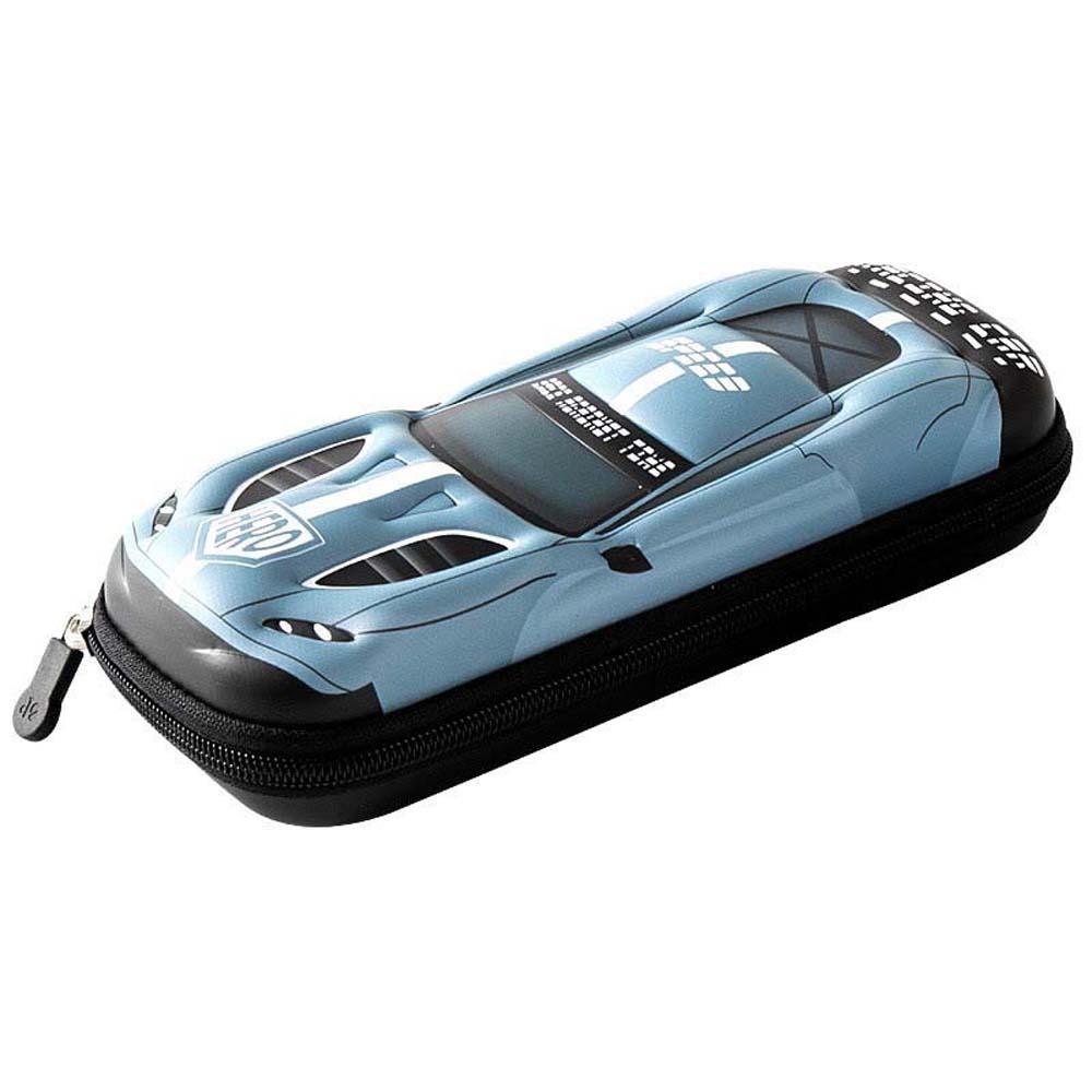 Cartoon Storage Pen Pocket EVA 3D Pen Organizer Pen Bag Car Pencil Case  Boys серый