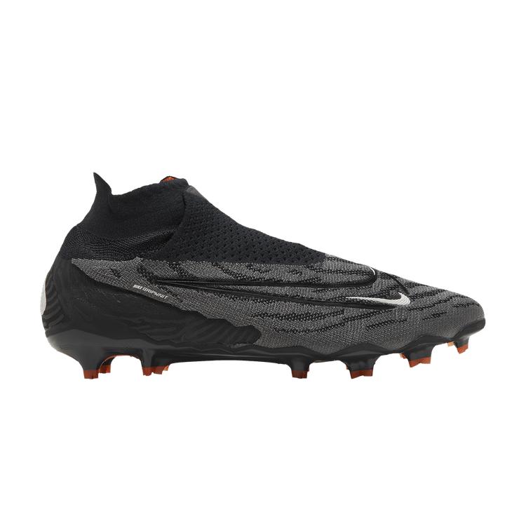 Nike Gripknit Phantom GX Elite Dynamic Fit FG Black Dark Smoke Grey To 40