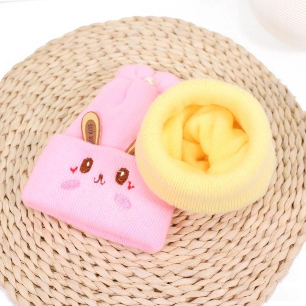 Soft Breathable Baby Knitted Caps Keep Warm Baby Warm Beanie Hats Kids Bonnet Hat  Kids Boys Girls
