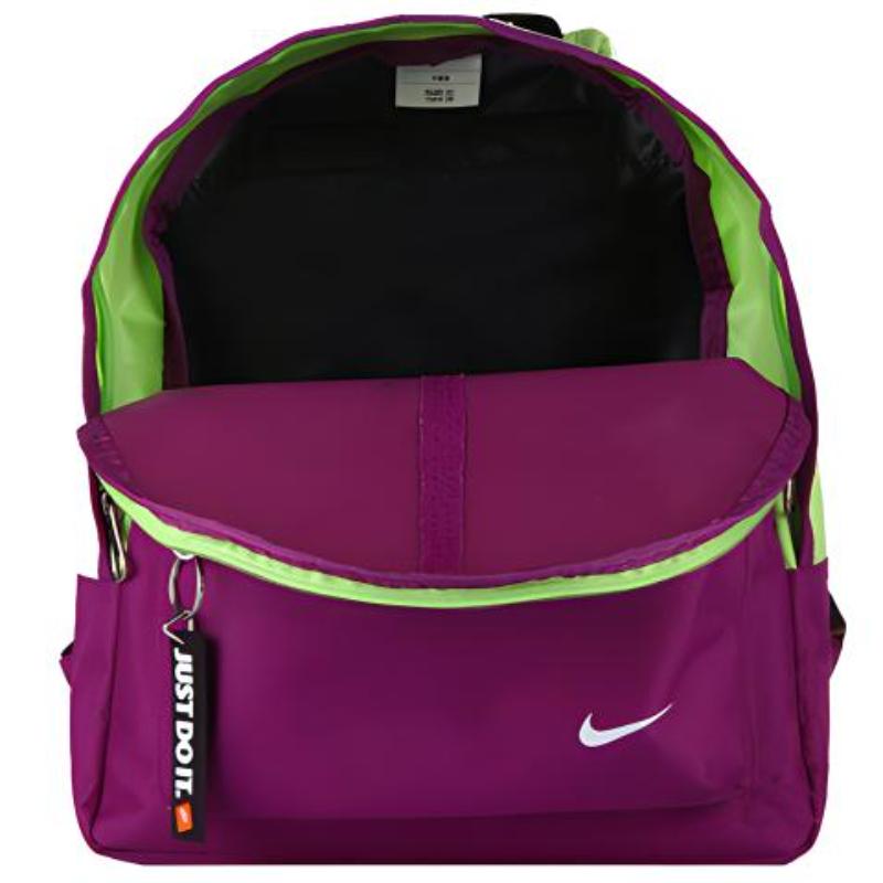 Nike Polyester Backpack Mini Unisex Purple Casual BA4606-531