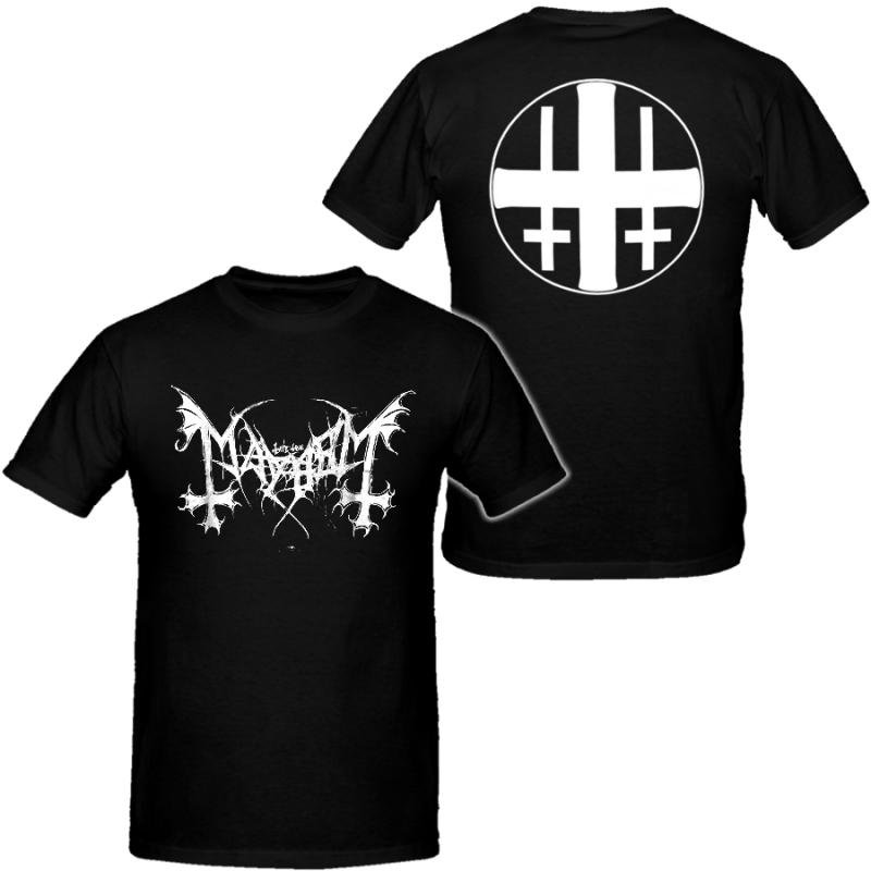 

Mayhem Style Band Unisexs Hip Hop Heavy Metal Tshirts Cotton Shirt Unisex Summer Short Sleeve Fashion Brand Tee Vintage Tops 4XL