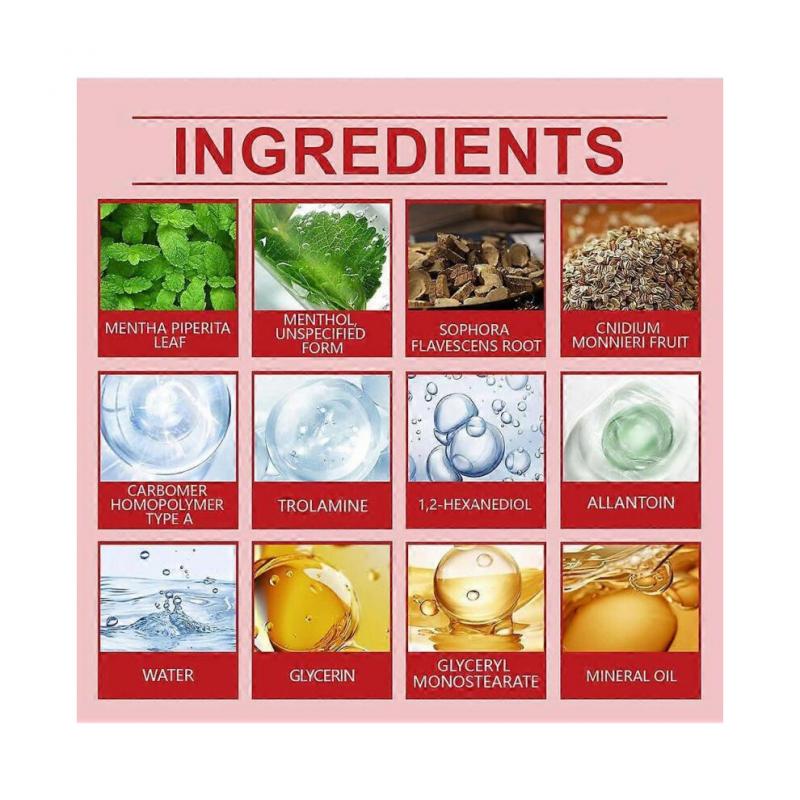 (3pcs)Herbal Soothing Cream for Itchy Skin, Anti-Itch Cream Extra Strength Instant Relief for Rash, Eczema, Mosquito Bites for All Skin Types