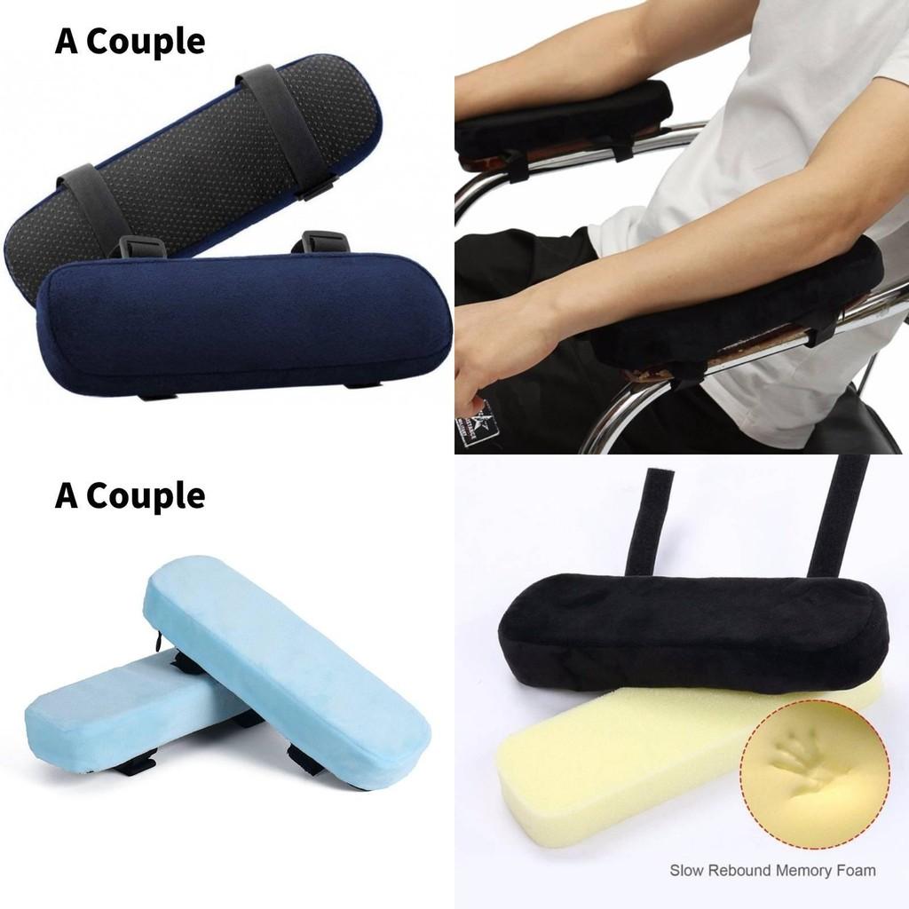 Minimalist Office Chair Armrest Cushion With Memory Foam For Gaming And Work Comfort