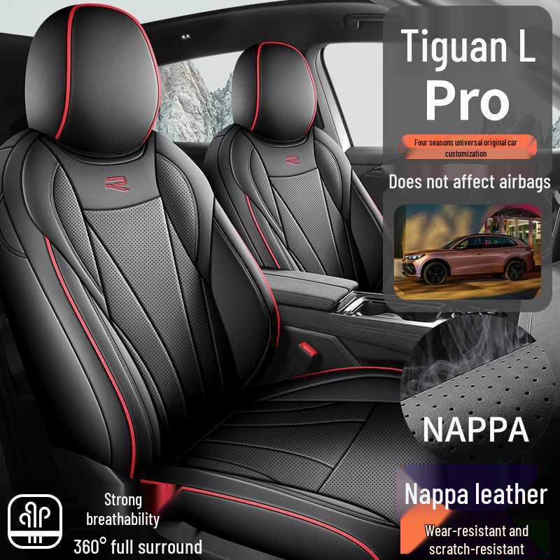 Volkswagen Tiguan L Pro Ganzjahres-Vollbezug für Autositze, geschlossen und atmungsaktiv