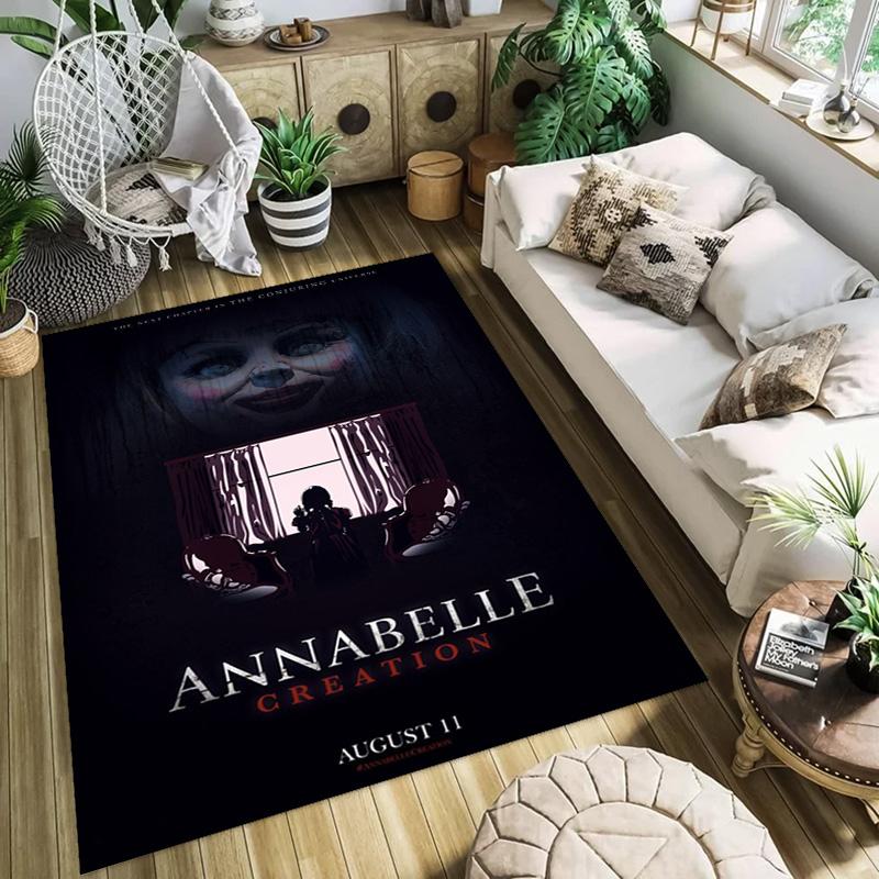 Annabelle's Horror Legacy carpet Home Decor printing Office chair cushion Doormat Protective pad