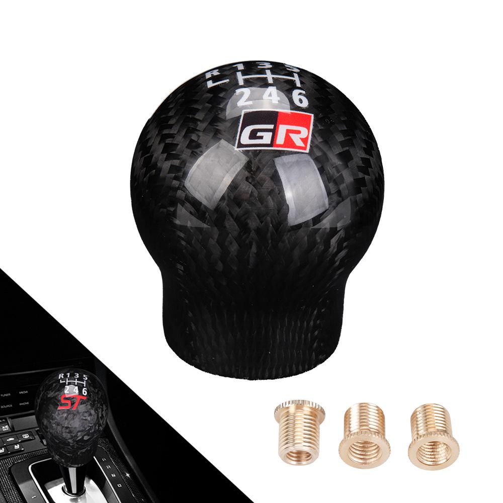 RS Carbon Fiber 6-Speed Gear Shift Knob for Focus Fiesta