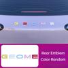 For Geely Xingyuan EX2 eMAS 5 Front Rear Emblem Letter Sticker Blackened Hood Trunk Badges Auto Decoration Accessories