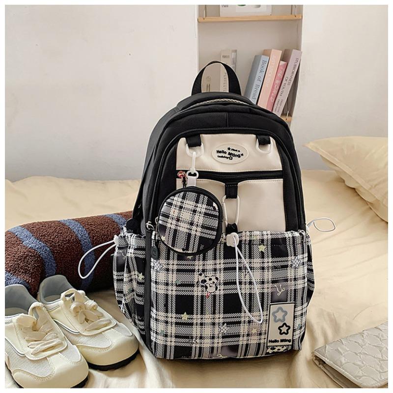 

Japanese ins new high-value schoolbag for women, fresh and sweet college style, light backpack for junior high school students
