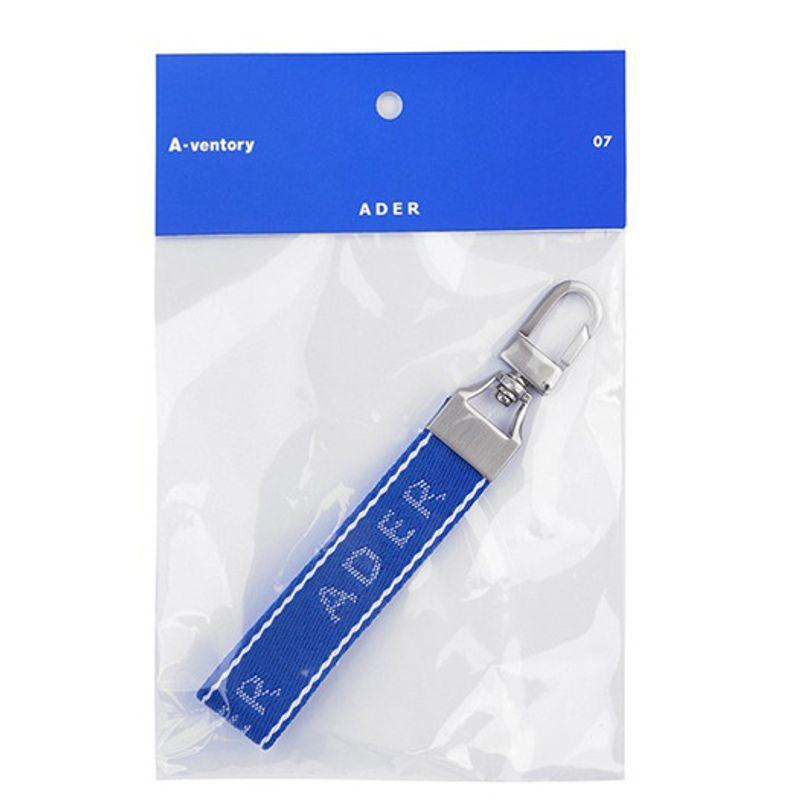 

ADERERROR ADER keyring Z-Blue one
