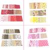 50 szt. 10x10 cm kwiatowy patchwork bawełniany materiał zwykły materiał do samodzielnego szycia pikowania