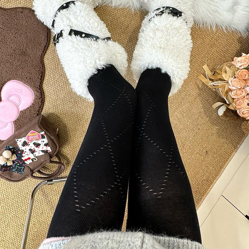2025 Autumn Winter Basic Tights Women 100D High Waist Elastic Slim Opaque Stockings Pantyhose Silky Footed Tights For Party