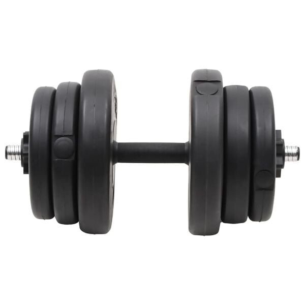 vidaXL Dumbbell with Plates 40 Kg