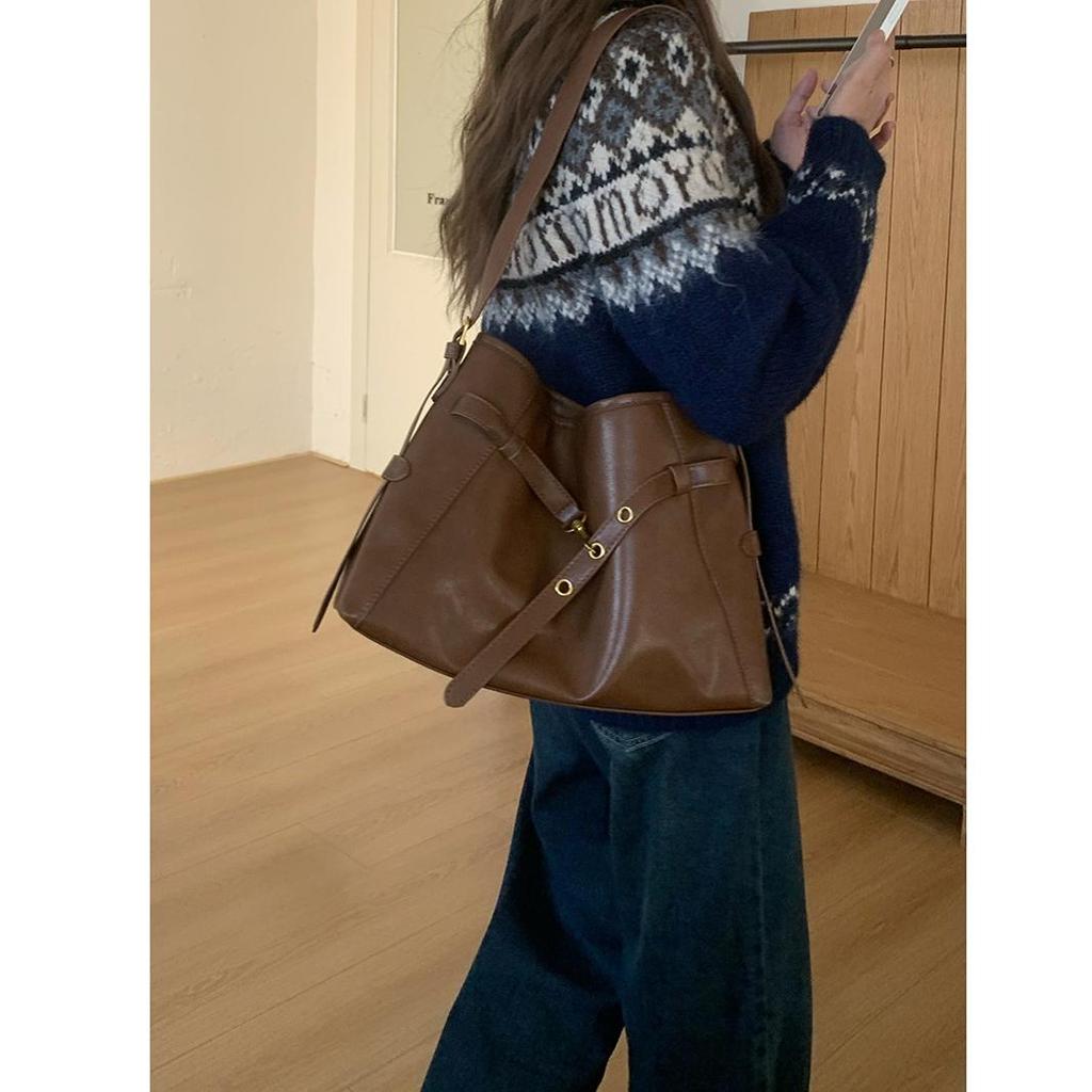 Maillard Square Satchel Design Shoulder Bag Sling Bag Women Handbag - Fashion Crossbody Bags Vintage Belt Underarm Bag