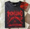 Iron Lung Horror Game Shirt, Death Metal Style Gamer Tee, Blood Ocean Submarine Monster Graphic T-Shirt, Indie Game Apparel, Gamer Gift