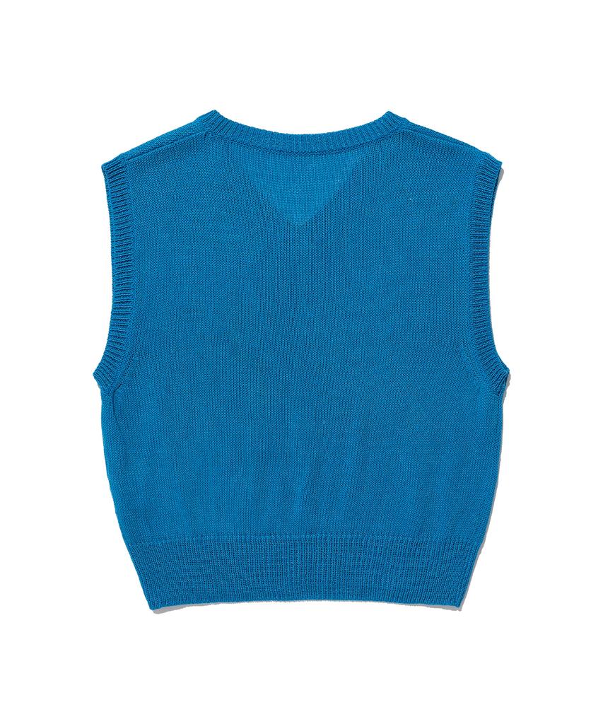 ISTKUNST Fire U Mesh Vest_Blue(Ik2Dmmk632A)