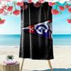 Górnik Zabrze Print Beach Towel, Large Soft Quick Dry Towel for Beach Camping Swimming