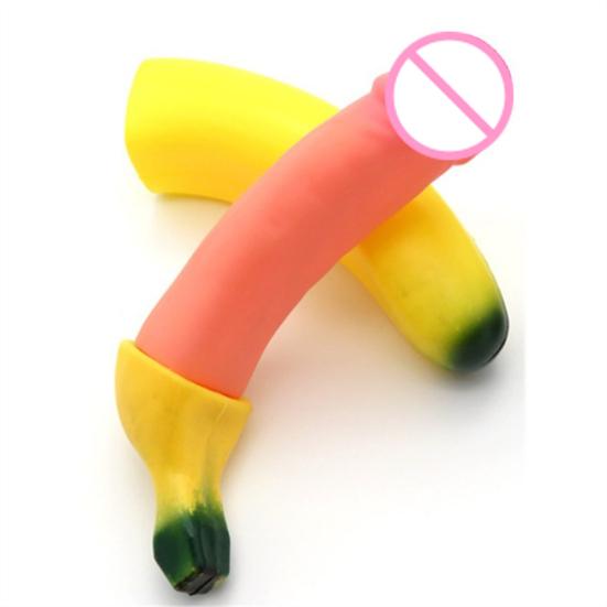Banana Prank Jokes Sex Toys Adult Penis Pecker Bachelor Bachelorette Party Gift