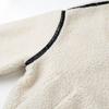 2023 European & American Women’s Winter Casual Lapel Long-Sleeve Zipper Lamb Wool Jacket Top