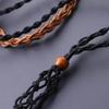 Jewel DIY Braided Necklace Cord Braided Necklace Cord Crystal Necklace Holder Empty Stone Holder