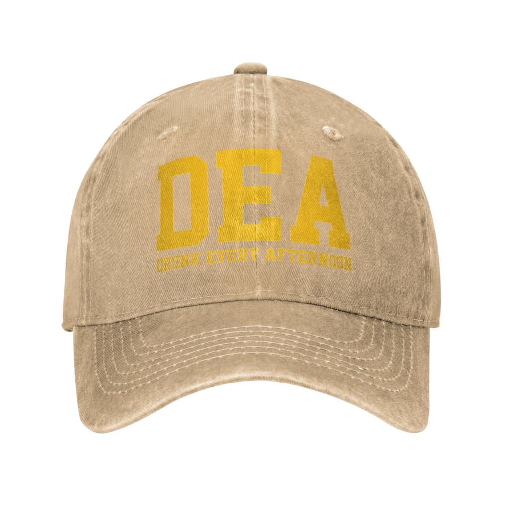 DEA Letter Print Sun Baseball Cap Female Male Custom DIY Trucker Hat Summer Streetwear Running Hippie High Quality Baseball Caps