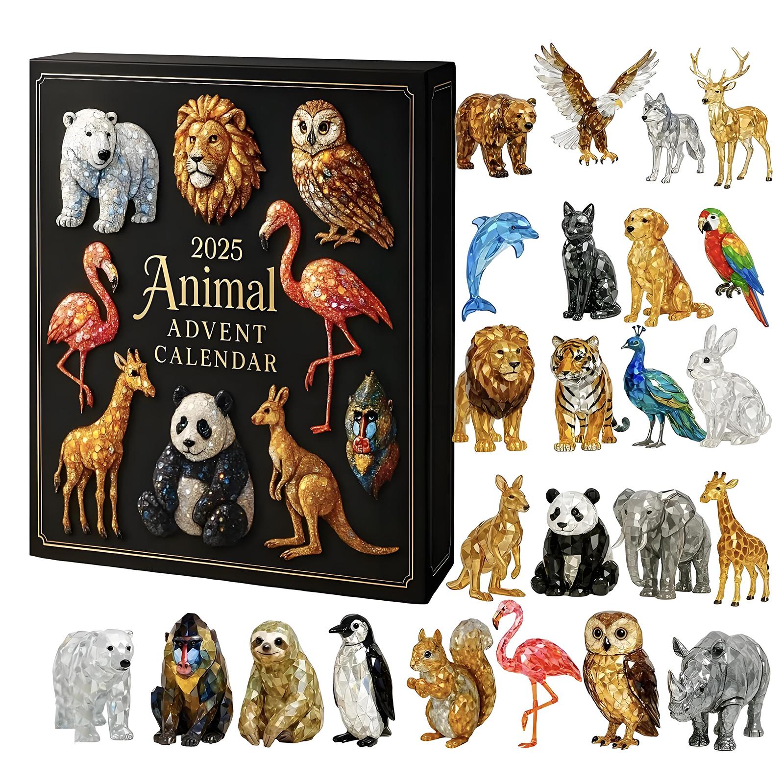 

Календарь обратного отсчета включает 24 подарка, календарь обратного отсчета и подарок-сюрприз One Size