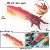 Soft Rubber Marine Animal Stress Relief Toys: Pufferfish, Octopus, Crab, Dunkleosteus Squeeze Models