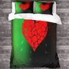 Lovers Duvet Cover Bedding Set 2pcs Set Love Duvet Cover Quilt Cover Microfiber Polyester Comforter Cover with Zipper Pillowcase