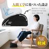 Baiinin Under-Desk Footrest [Chiropractor-Supervised, Reduces Knee and Ankle Strain] Ankle Support, 2-in-1 Multifunctional Cushion, Lightweight and Co