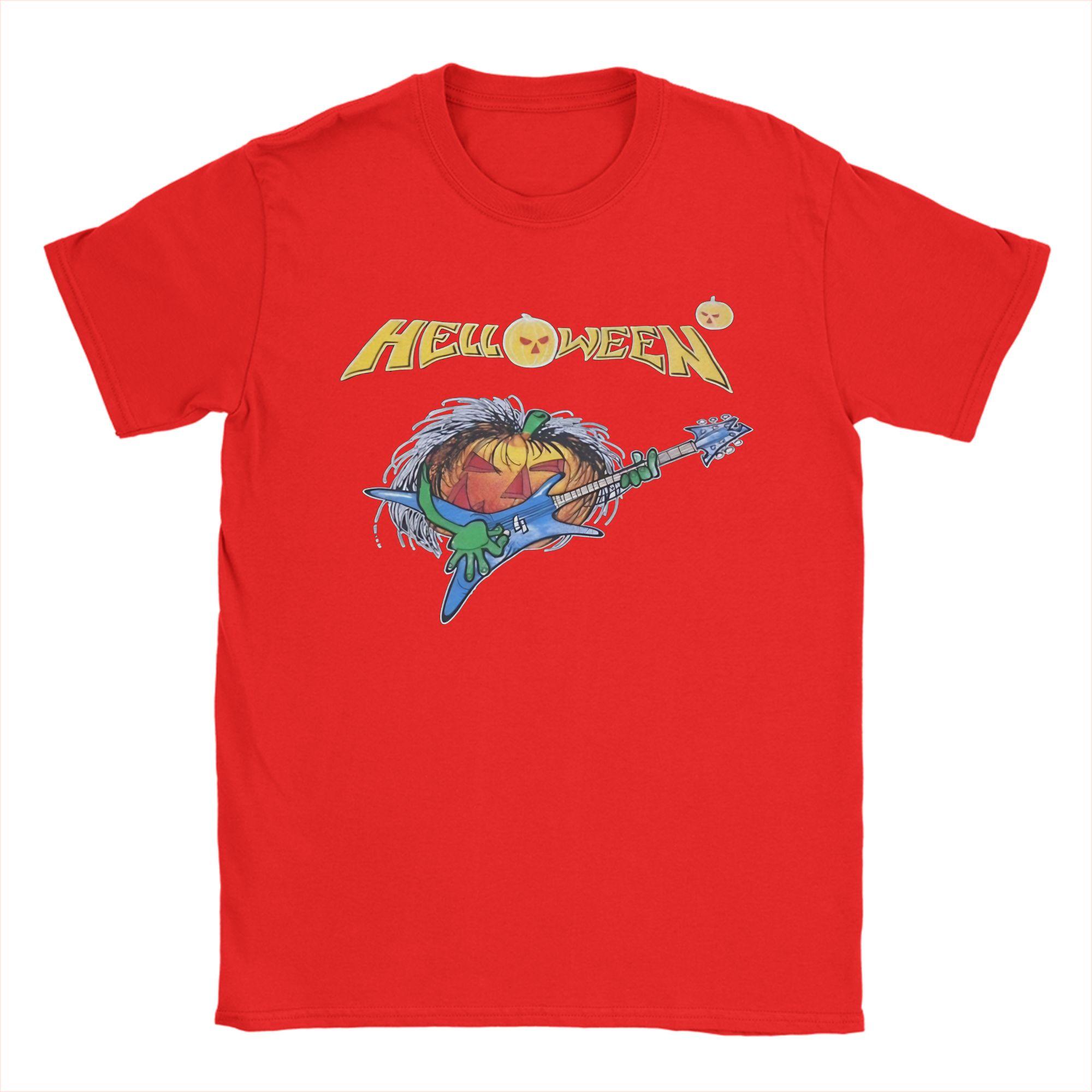 Helloween Unisex s T Shirt  Creative Tees Short Sleeve Round Neck T-Shirt Pure Cotton New Arrival Clothes S