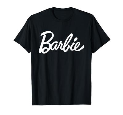 Barbie - Classic Logo White T-Shirt