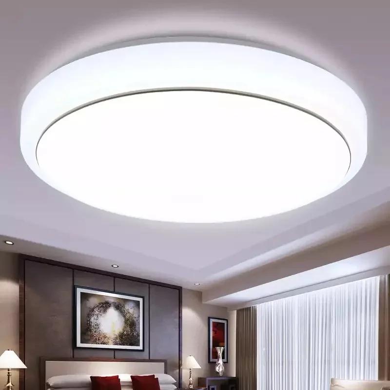 LED Ceiling Lamp Simple Modern Acrylic Bedroom Living Room Balcony Home Lighting Round Gold Wire Multi-style LED Ceiling Lamp