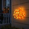 Colorful Halloween Pumpkin Icicle String Lights for Outdoor Yard Decorations