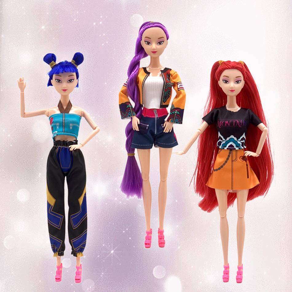 NEUE K Pop Dämonenjäger Anime Puppe Spielzeug Rumi Mira zoi Charakter Maske Figur Figur Geburtstag Geschenk Fan Club Geschenke