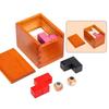 Wooden Magic Box Difficult Brain Teaser Geometric Puzzles for Adults Kids IQ Challenge Logical Thinking Games Educational Toys