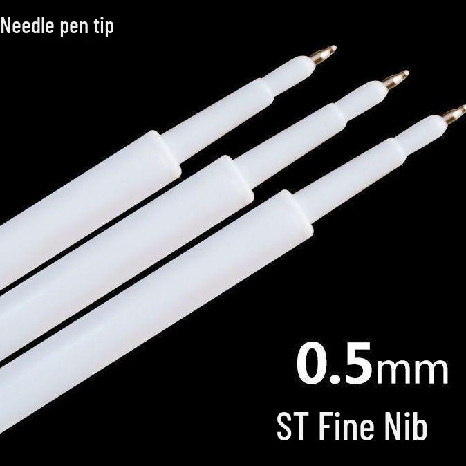 

Гелевая ручка, стержень, 0,5 мм, черный, полуигольчатый наконечник Pack of 10