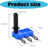 Bike Head Tube Repair Stand With Tool Storage For Road And Mountain Bikes Easy Assembly Metal and Plastic Construction