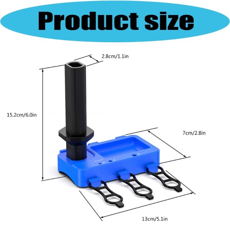 Bike Head Tube Repair Stand With Tool Storage For Road And Mountain Bikes Easy Assembly Metal and Plastic Construction