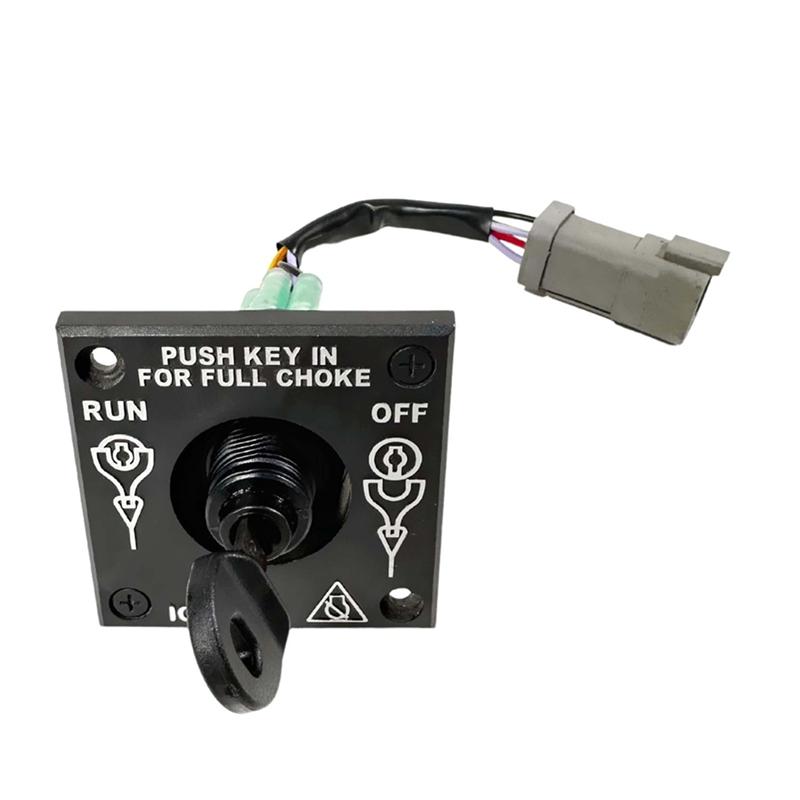NEW-Ignition Key Switch Start Panel 0176408 For Bombardier Outboard Engine Ignition Without Flameout