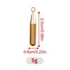 Sinkers For Fishing Lines Copper Drop Shot Weights Water Drop Sinkers Practical Saltwater Fishing Sinkers Fishing Supplies Tool